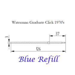 Waterman Graduate refill